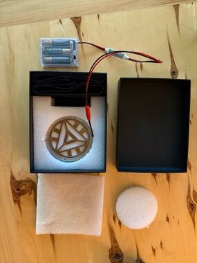 TONY STARK IRON MAN ARC CHEST PIECE MARVEL